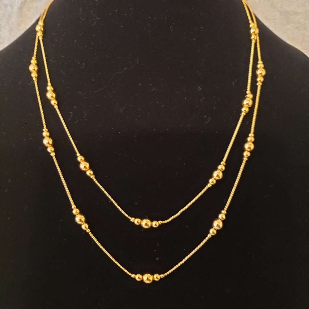 💋🦋HP🦋Gold tone Necklace **2 for $15 Bundle**